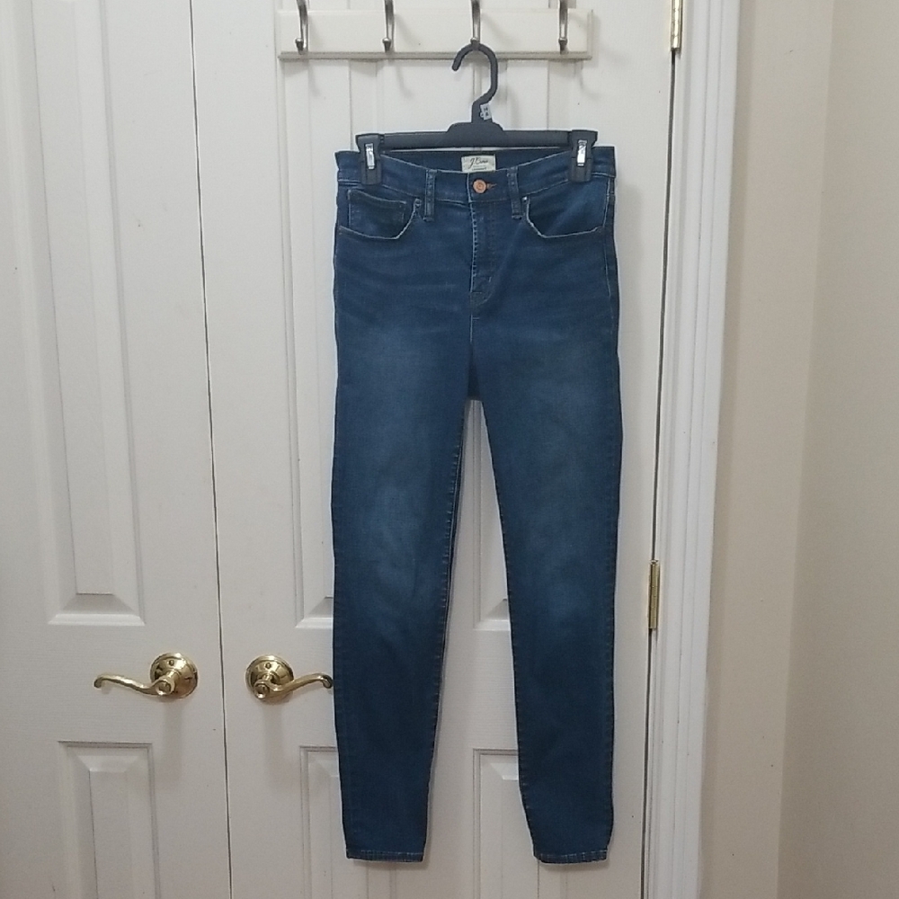 3/$12 J. Crew Dark Blue Skinny Jeans